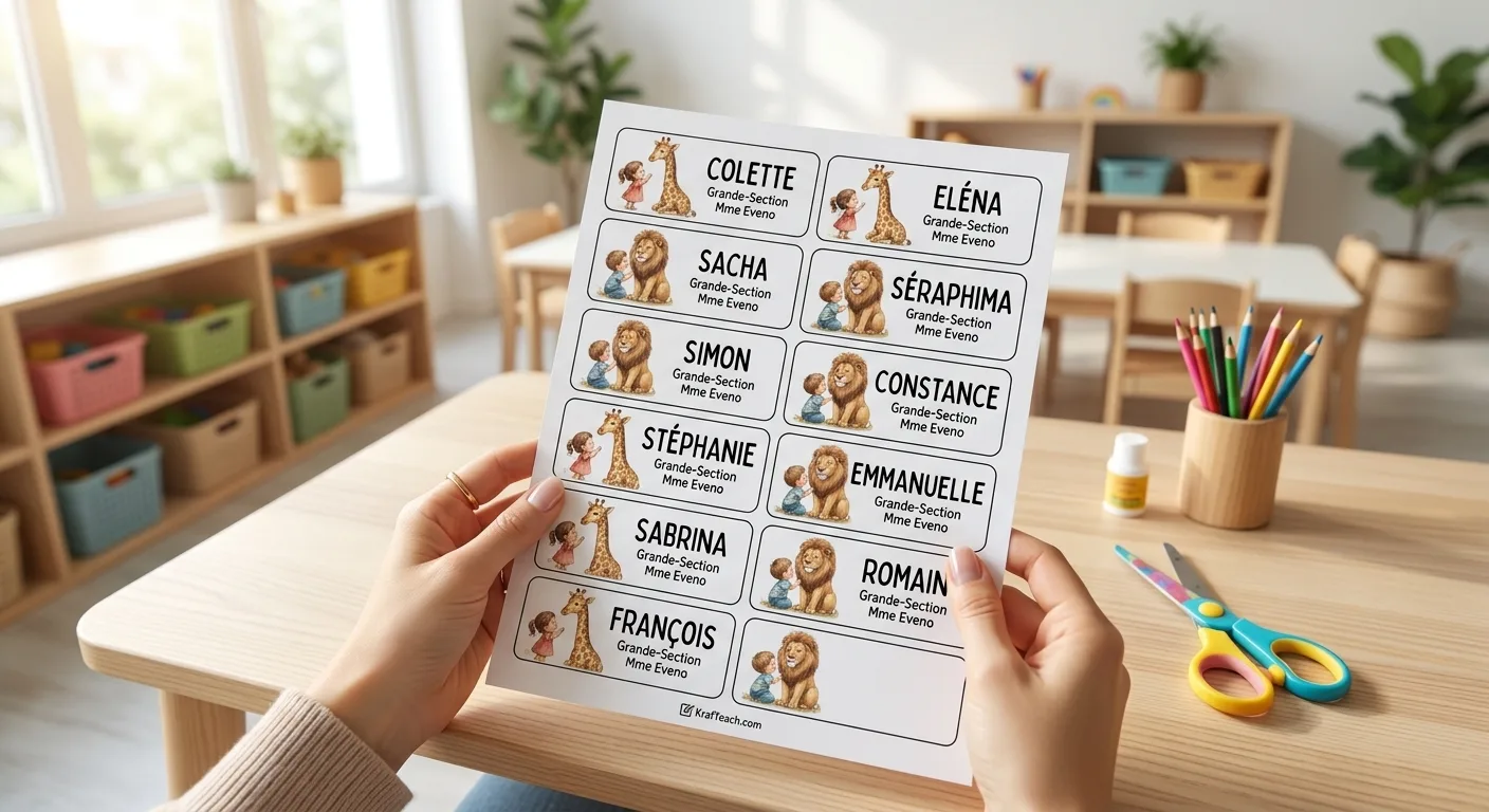 Coat Hook Labels