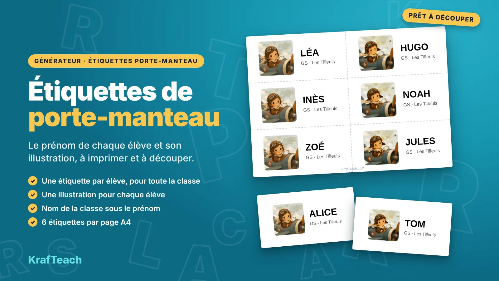 Etiquettes Porte-Manteaux