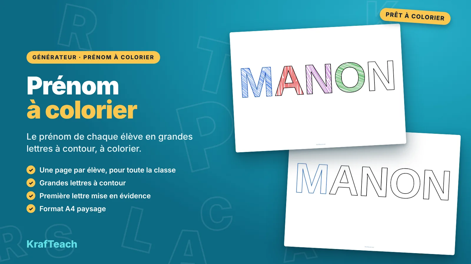 Prénom à remplir