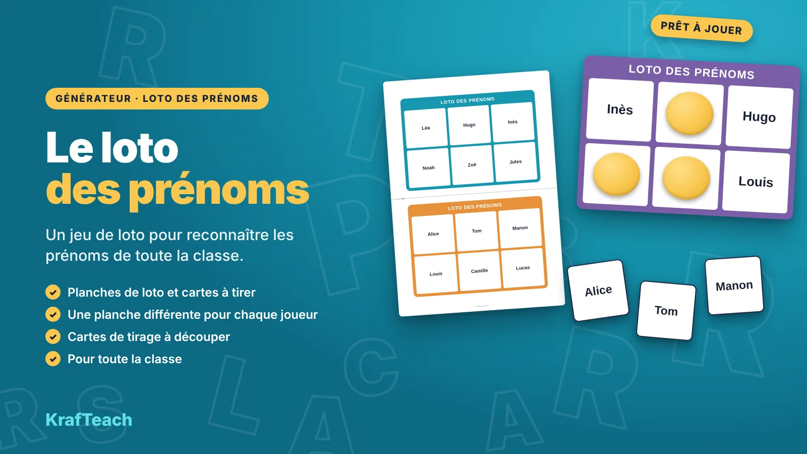 Loto des prénoms