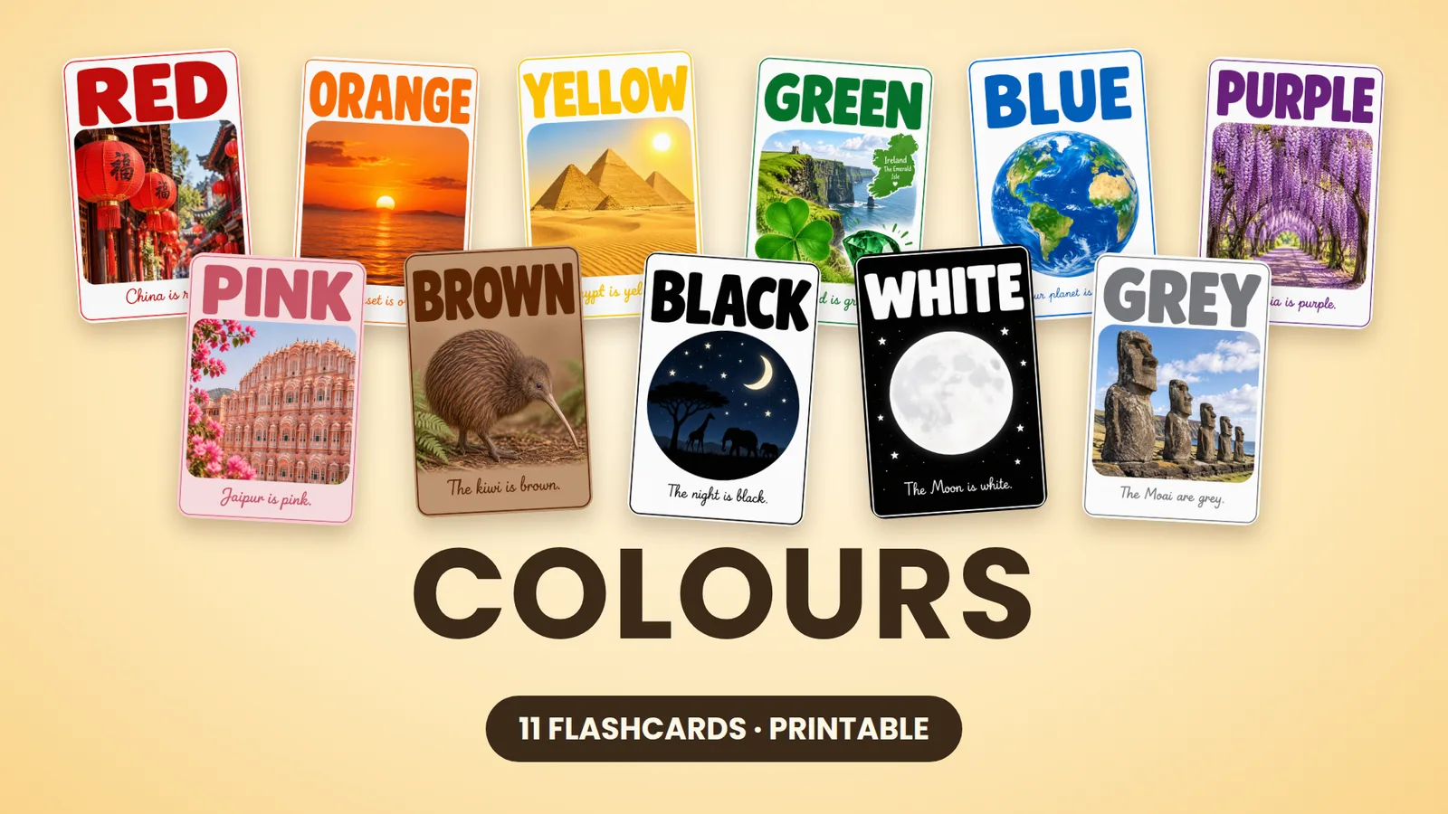Colours Around the World · My First Colours